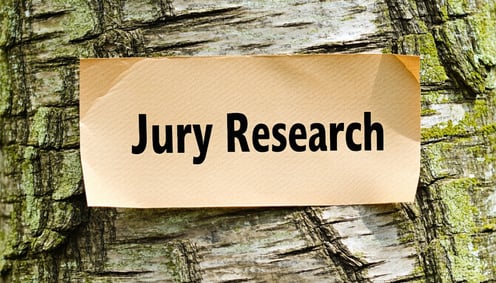 The words Jury Research on tree bark-3